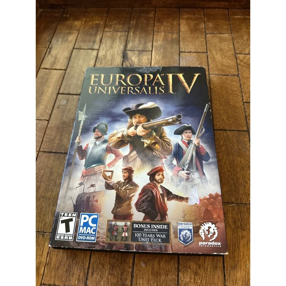 Europa Universalis IV PC Mac DVD-ROM Paradox Interactive Grand Strategy Game